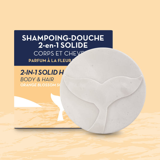Shampoing Douche 2-en-1 - Parfum fleur d'oranger