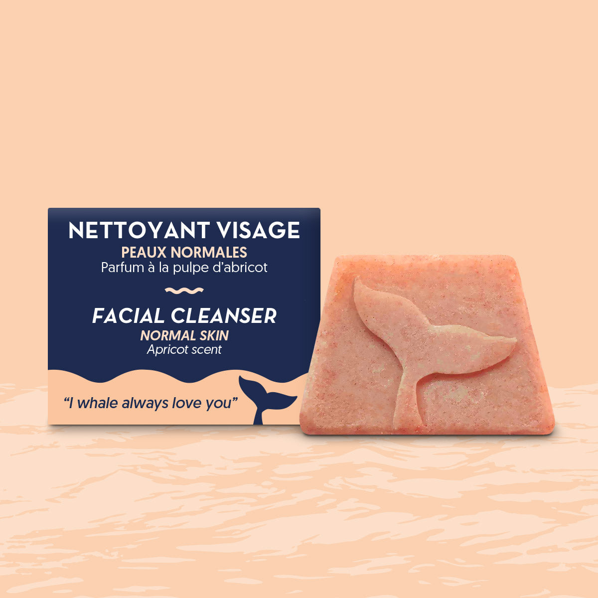 Nettoyant visage Peaux normales - Parfum à la pulpe d'abricot