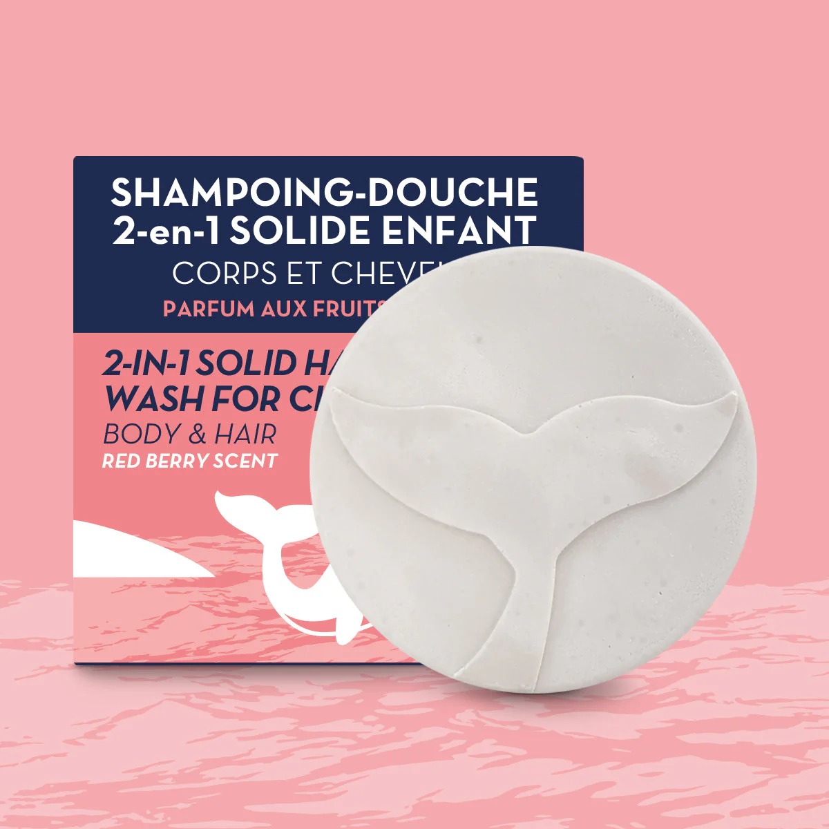 Shampoing Douche 2-en-1 Enfant - Parfum fruits rouges